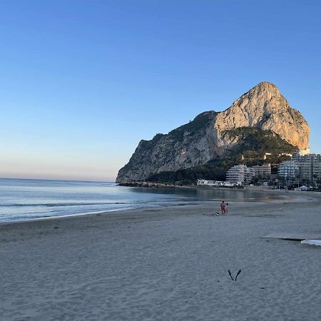 1F Apartamento 1 dormitorio con vistas al mar Calpe Exterior foto