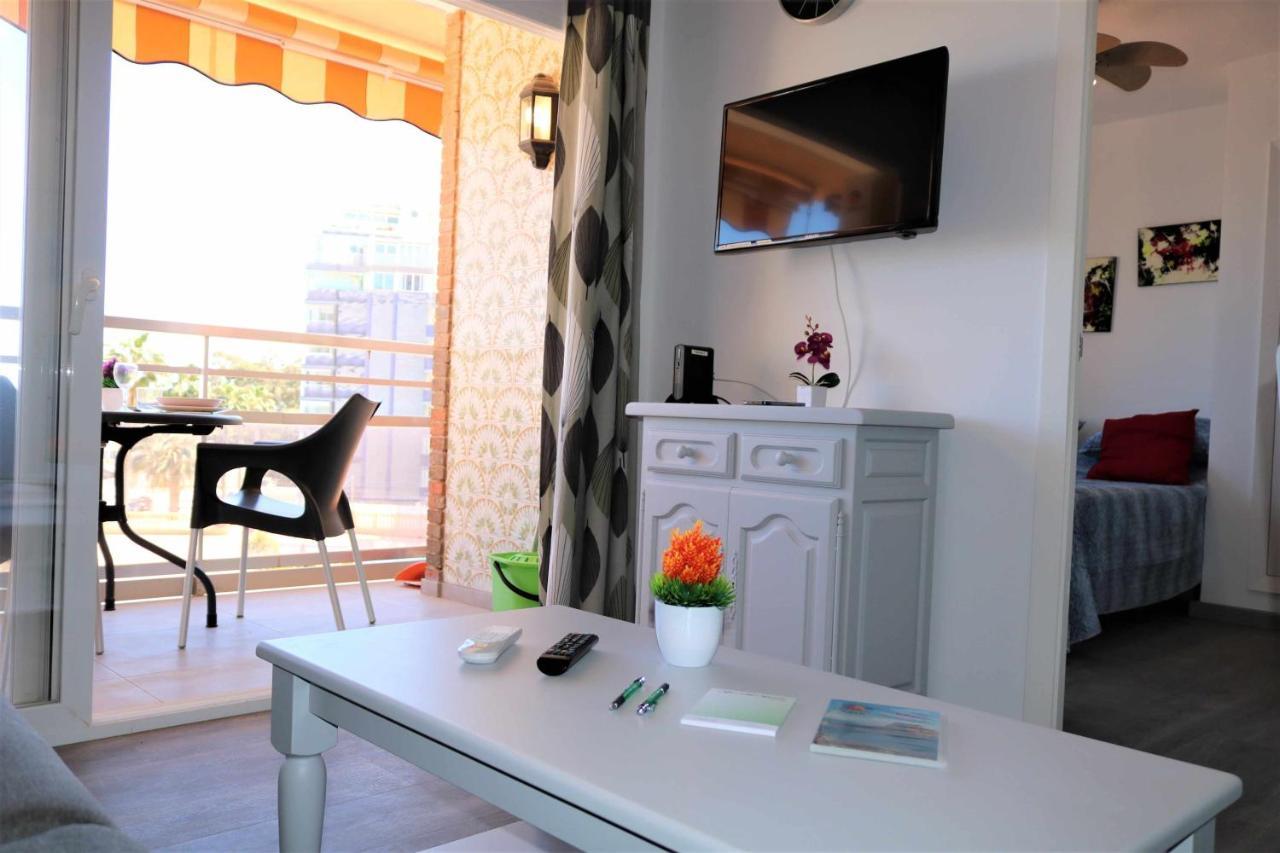 1F Apartamento 1 dormitorio con vistas al mar Calpe Exterior foto