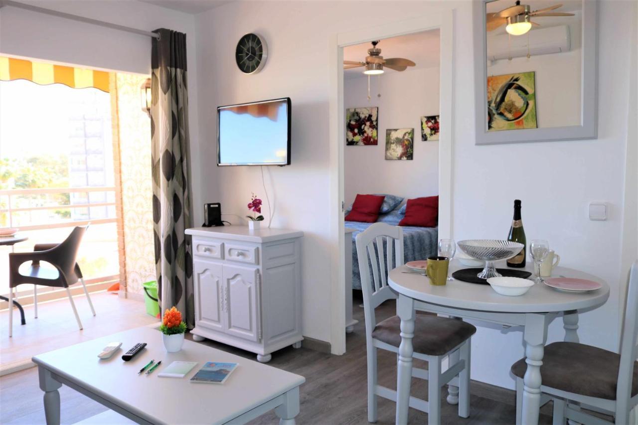 1F Apartamento 1 dormitorio con vistas al mar Calpe Exterior foto