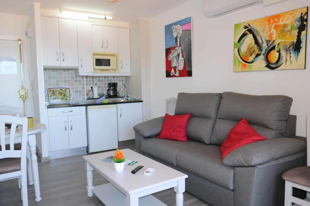 1F Apartamento 1 dormitorio con vistas al mar Calpe Exterior foto