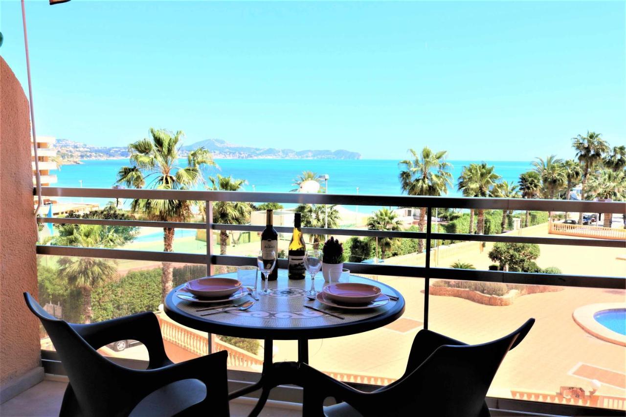 1F Apartamento 1 dormitorio con vistas al mar Calpe Exterior foto