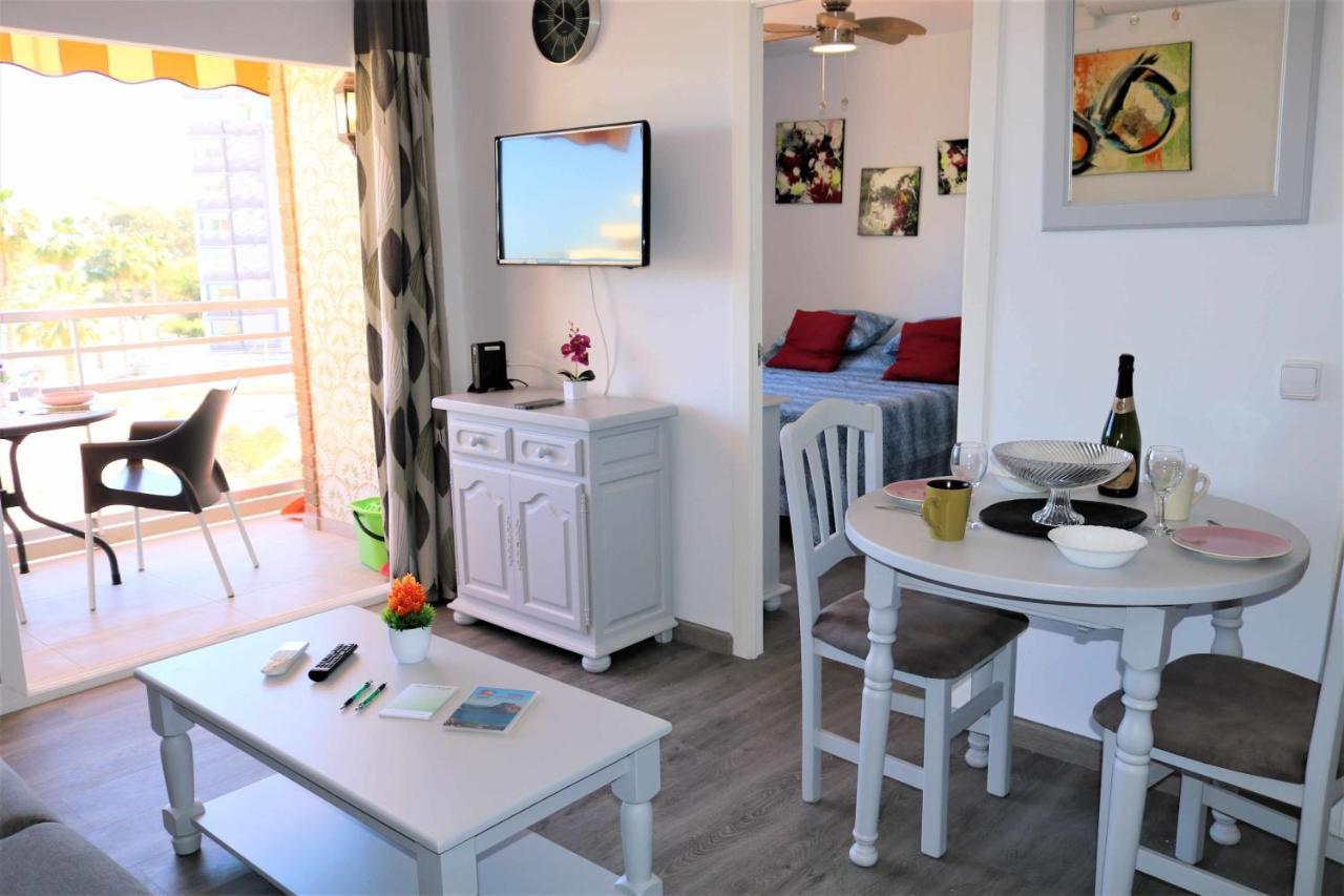 1F Apartamento 1 dormitorio con vistas al mar Calpe Exterior foto