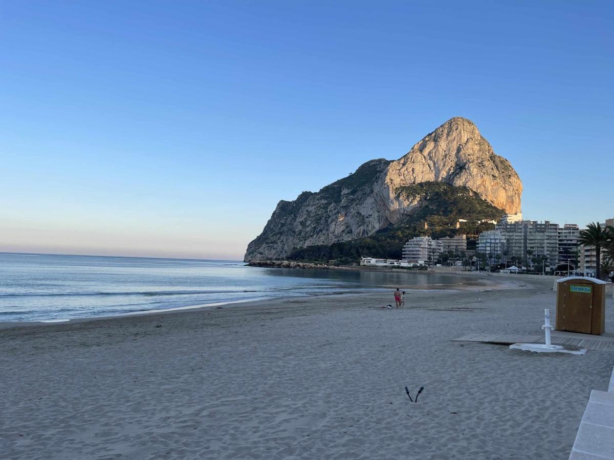 1F Apartamento 1 dormitorio con vistas al mar Calpe Exterior foto
